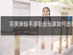 完美诛仙手游职业玩家如何选择