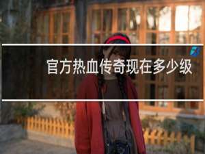 官方热血传奇现在多少级