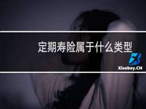 定期寿险属于什么类型