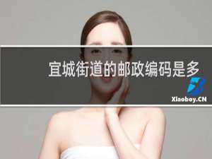 宜城街道的邮政编码是多少