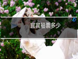 宜宾船票多少