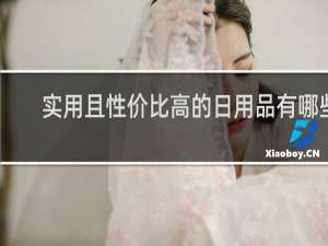 实用且性价比高的日用品有哪些