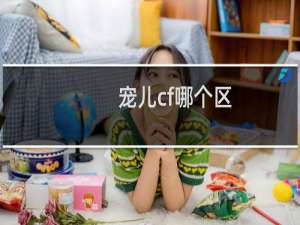 宠儿cf哪个区