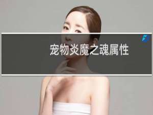 宠物炎魔之魂属性