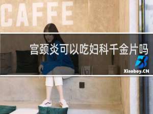 宫颈炎可以吃妇科千金片吗