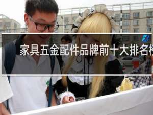 家具五金配件品牌前十大排名榜