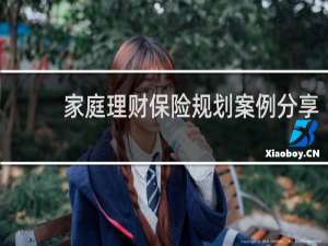 家庭理财保险规划案例分享