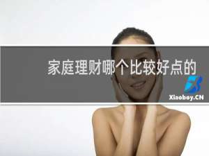 家庭理财哪个比较好点的