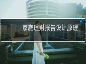 家庭理财报告设计原理