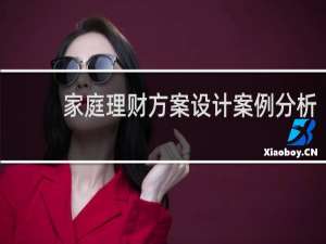 家庭理财方案设计案例分析