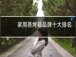 家用蒸烤箱品牌十大排名