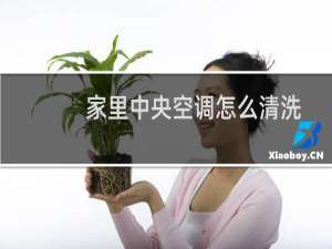 家里中央空调怎么清洗