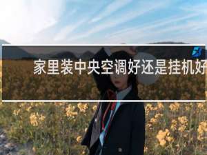 家里装中央空调好还是挂机好