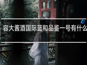 容大酱酒国际蓝和品鉴一号有什么区别