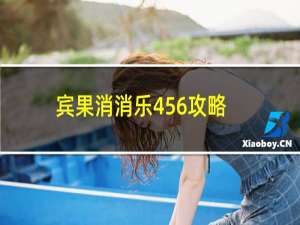 宾果消消乐456攻略