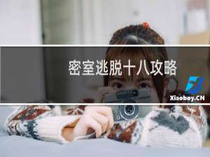 密室逃脱十八攻略