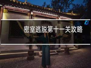 密室逃脱第十一关攻略