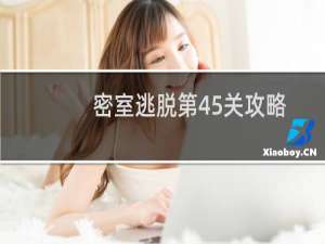 密室逃脱第45关攻略