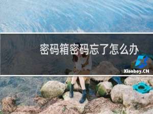 密码箱密码忘了怎么办