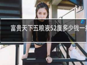 富贵天下五粮液52度多少钱一瓶