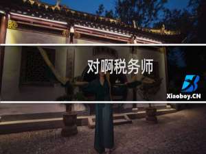 对啊税务师