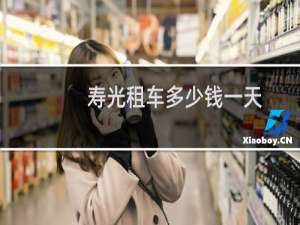 寿光租车多少钱一天