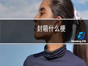 封箱什么梗