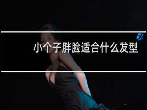 小个子胖脸适合什么发型