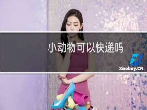 小动物可以快递吗