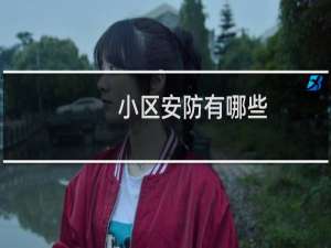 小区安防有哪些