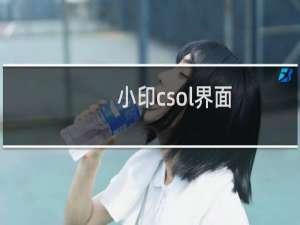 小印csol界面