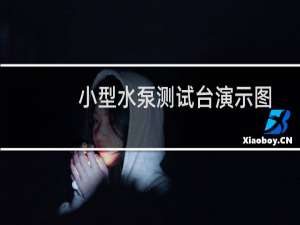 小型水泵测试台演示图