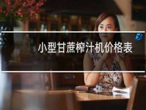 小型甘蔗榨汁机价格表不用电（小型甘蔗榨汁机选购）