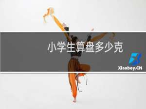 小学生算盘多少克