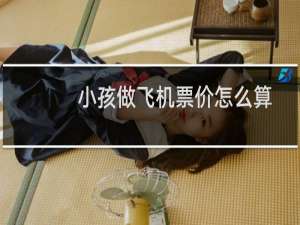 小孩做飞机票价怎么算
