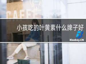 小孩吃的叶黄素什么牌子好