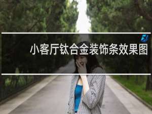 小客厅钛合金装饰条效果图