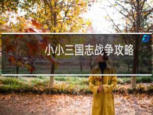 小小三国志战争攻略
