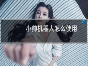 小帅机器人怎么使用