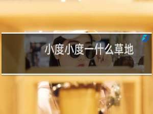 小度小度一什么草地