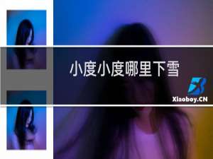 小度小度哪里下雪