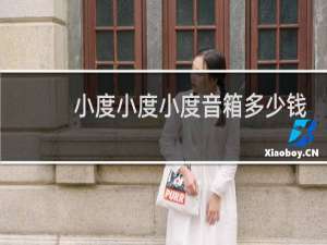 小度小度小度音箱多少钱