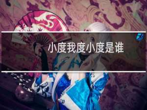 小度我度小度是谁
