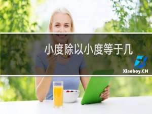 小度除以小度等于几