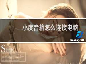 小度音箱怎么连接电脑
