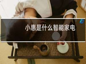 小惠是什么智能家电
