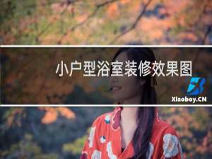 小户型浴室装修效果图
