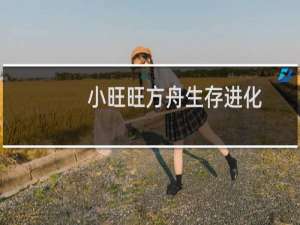 小旺旺方舟生存进化
