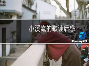 小溪流的歌读后感（小溪流的歌读后感）