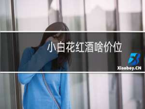 小白花红酒啥价位